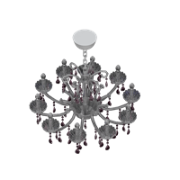 European crystal chandelier