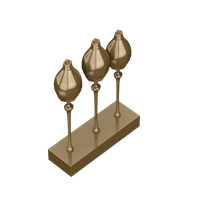 Modern wrought iron ornaments