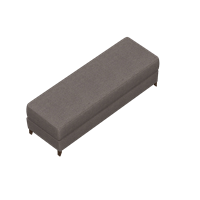 Nordic wind fabric bed end stool