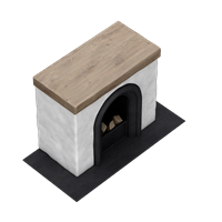 Nordic wind fireplace