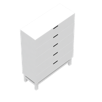 Modern wooden art cabinet