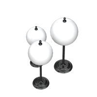 Modern wrought iron ornaments