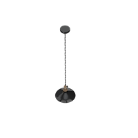 Modern metal chandelier
