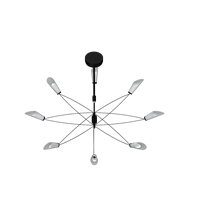 Modern metal chandelier