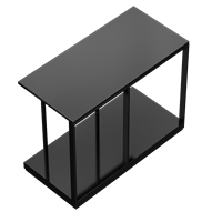 Modern wrought iron side