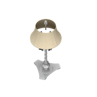 European table lamp