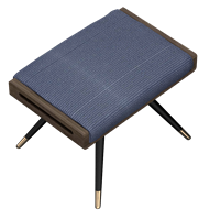 Modern fabric leisure stool
