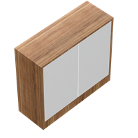 Nordic style wooden shoe cabinet