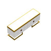 European wooden TV cabinet