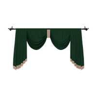 European double curtain