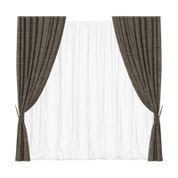 modern two-way curtains