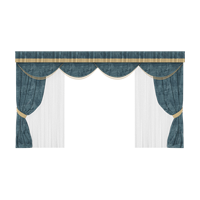 American double curtain
