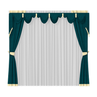 European double curtain