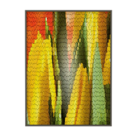 Abstract decorative painting