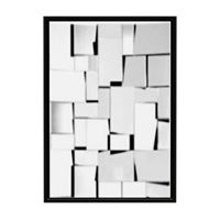 Black and white decorative painting