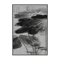 Ink decorative painting