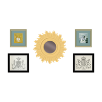 Modern combination painting