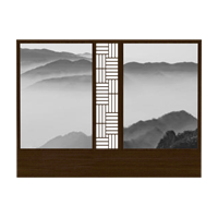 Chinese background wall