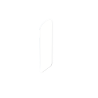 Wall-mounted full-length mirror